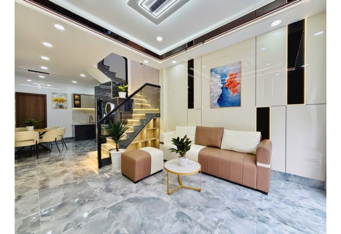 NHÀ ĐẸP TÂN BÌNH, 50M2, HUỲNH VĂN NGHỆ, HẺM OTO ĐỖ CỬA, GẦN HẺM XE TẢI THÔNG