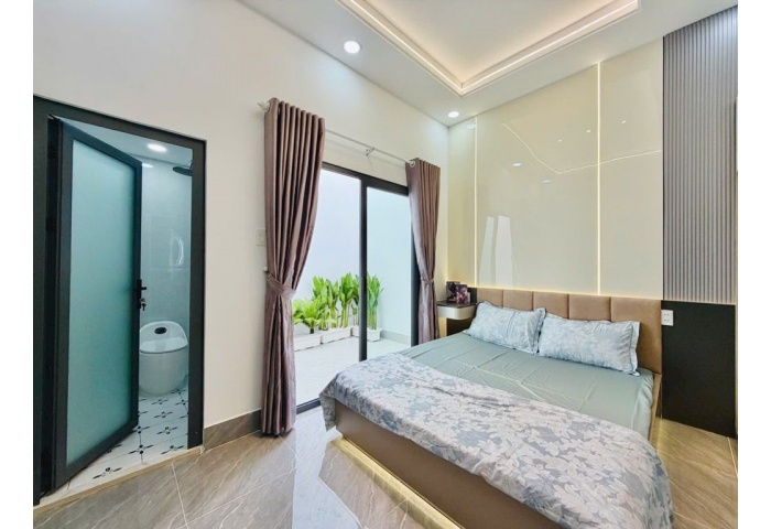 NHÀ ĐẸP TÂN BÌNH, 50M2, HUỲNH VĂN NGHỆ, HẺM OTO ĐỖ CỬA, GẦN HẺM XE TẢI THÔNG