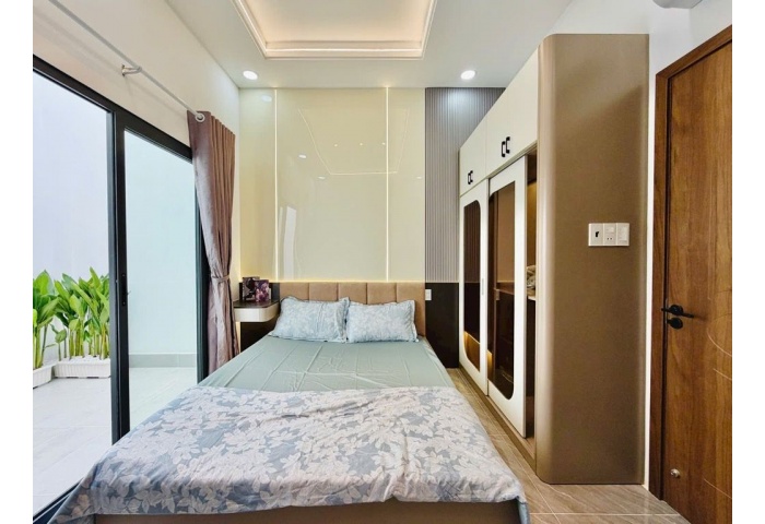 NHÀ ĐẸP TÂN BÌNH, 50M2, HUỲNH VĂN NGHỆ, HẺM OTO ĐỖ CỬA, GẦN HẺM XE TẢI THÔNG