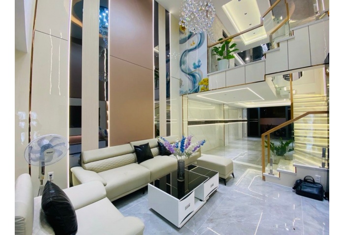 56M2, SIÊU PHẨM 5 TẦNG, NHÀ MỚI ĐẸP FULL NỘI THẤT, HẺM XE TẢI, XE HƠI NGỦ TRONG NHÀ, NỞ HẬU