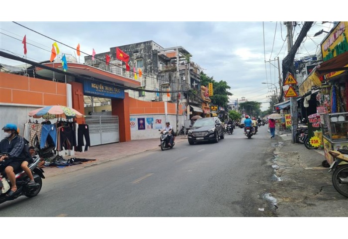  208M2, NHÀ 2 MẶT TIỀN HẺM LỚN LÊ ĐỨC THỌ - TIỆN XÂY CHDV 230m²